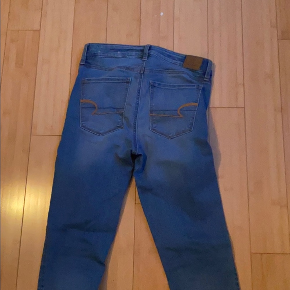 Skinny begging American eagle